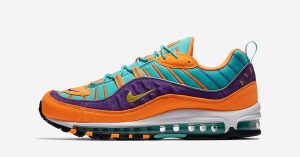 Nike Air Max 98 Orange Purple 924462-800