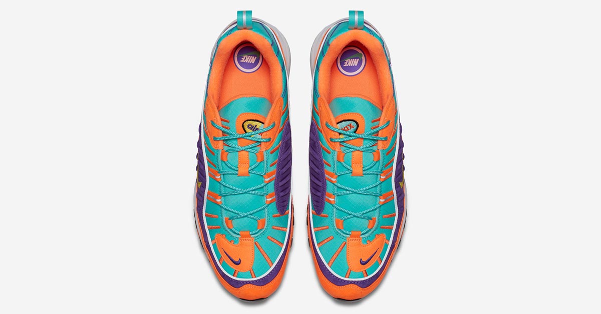 Nike Air Max 98 Orange Purple 924462-800