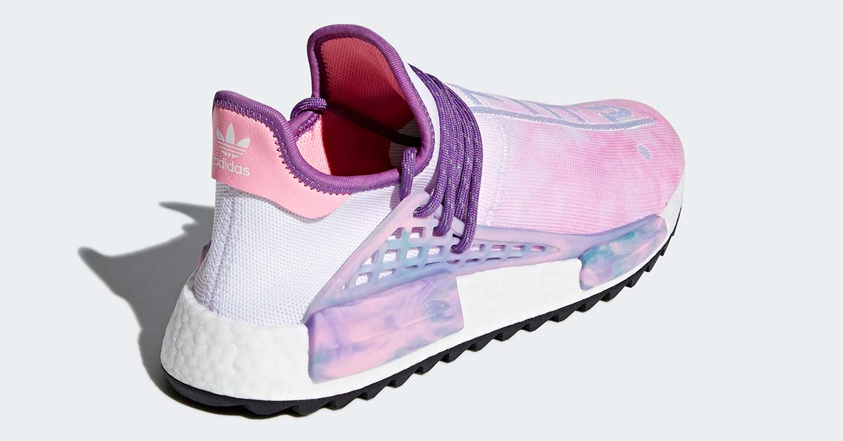 Pharrell Williams x Adidas NMD Hu Trial Holi Pink Glow AC7362