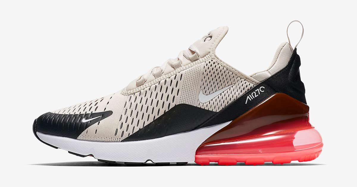 Nike Air Max 270 Light Bone Hot Punch AH8050-003