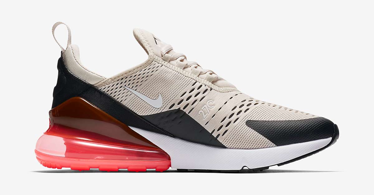 Nike Air Max 270 Light Bone Hot Punch AH8050-003