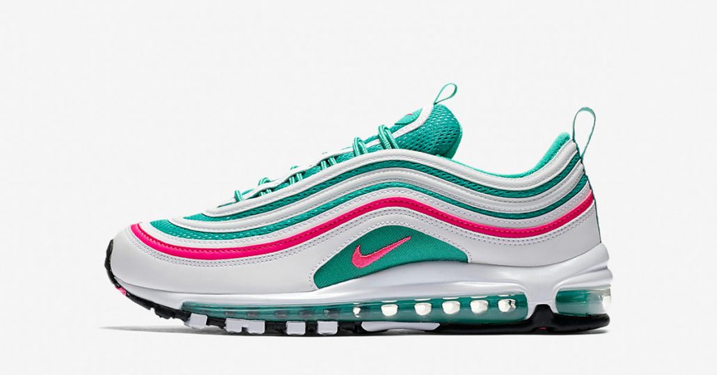 air max 97 green and pink