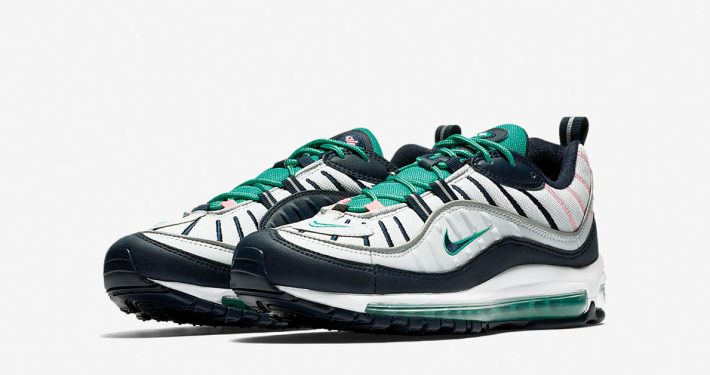 Nike Air Max 98 Pure Platinum Obsidian 640744-005