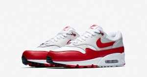 Nike Air Max 90/1 White University Red AJ7695-100