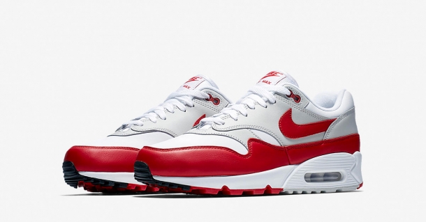 nike air max 90 red white