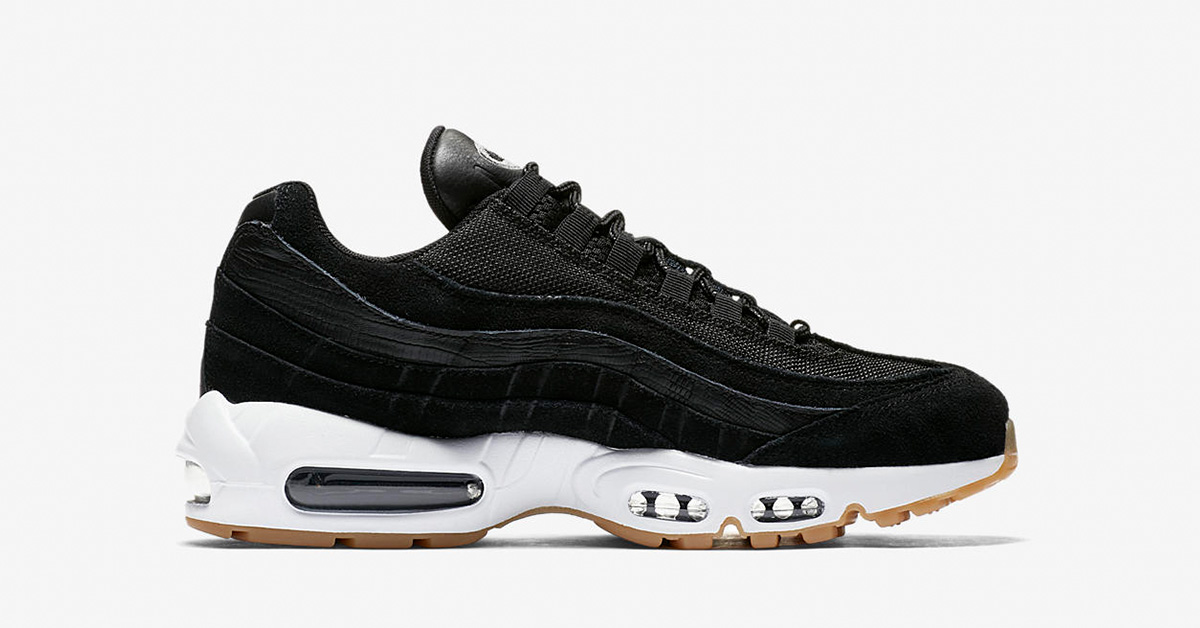 Nike Air Max 95 Premium Black Dark Grey 538416-016