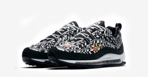 Nike Air Max 98 Black White AOP AQ4130-100