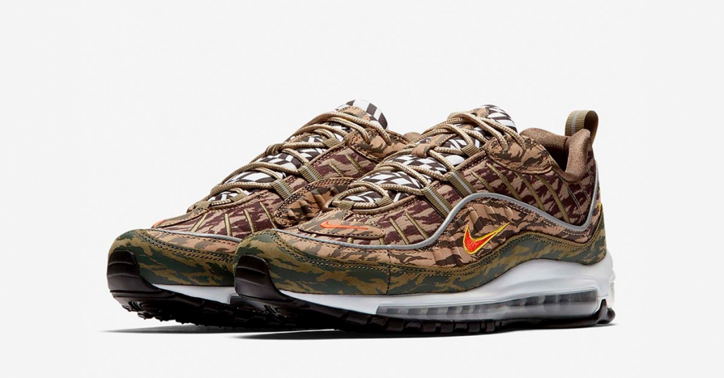 Nike Air Max 98 Khaki AOP AQ4130-200