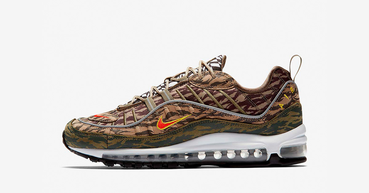 Nike Air Max 98 Khaki AOP AQ4130-200