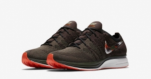 Nike Flyknit Trainer Velvet Brown Neutral Olive AH8396-202