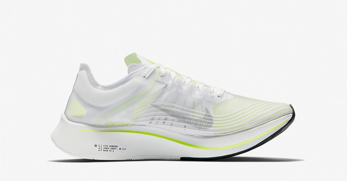 Nike Zoom Fly SP White Volt AJ9282-107