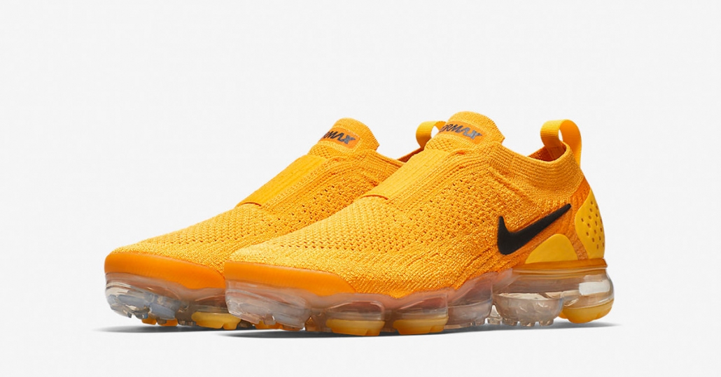 Womens Nike Air Vapormax Moc 2 University Gold Black AJ6599-700