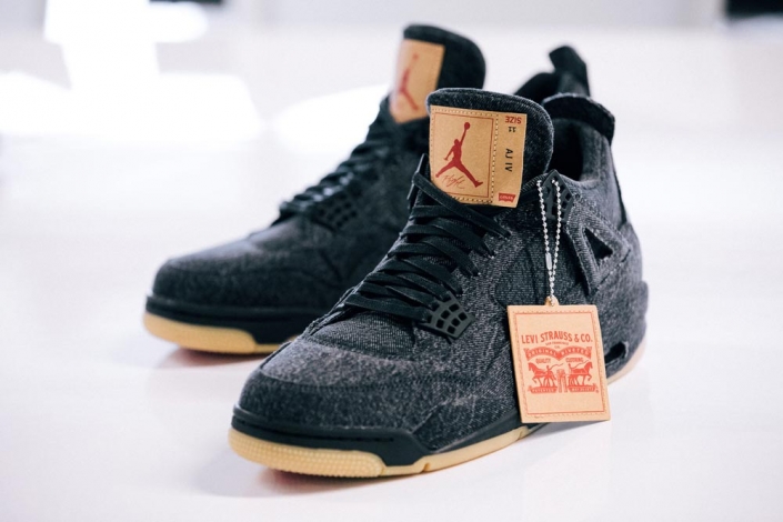 Levis x Nike Air Jordan 4