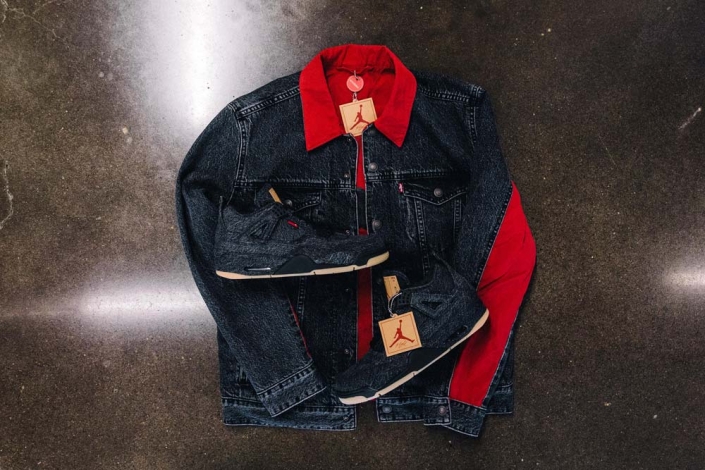 Levis x Nike Air Jordan 4