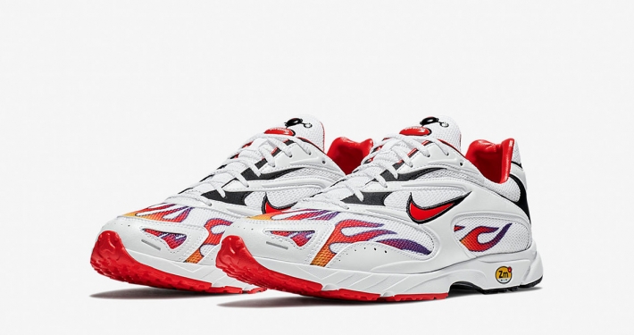 Supreme x Nike Zoom Streak Spectrum Plus White AQ1279-100