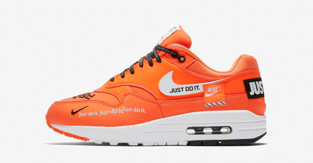 Womens Nike Air Max 1 Total Orange 917691-800