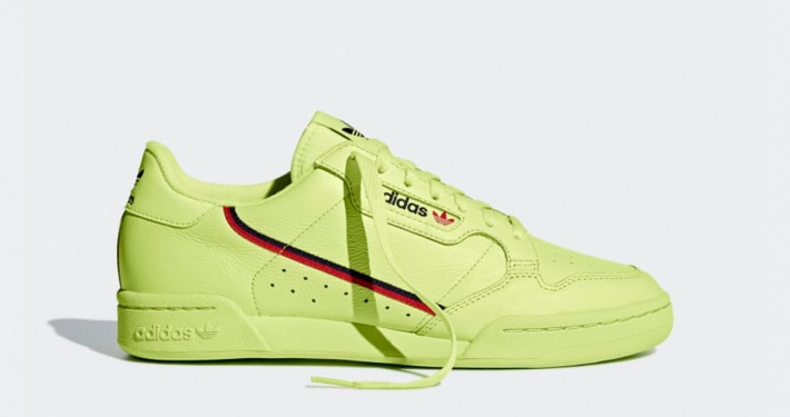 Adidas Continental 80 Semi Frozen Yellow B41675