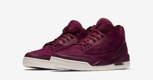 Nike Air Jordan 3 Bordeaux til kvinder