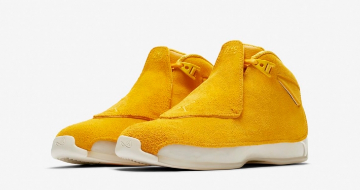 Nike Air Jordan 18 Yellow Ochre