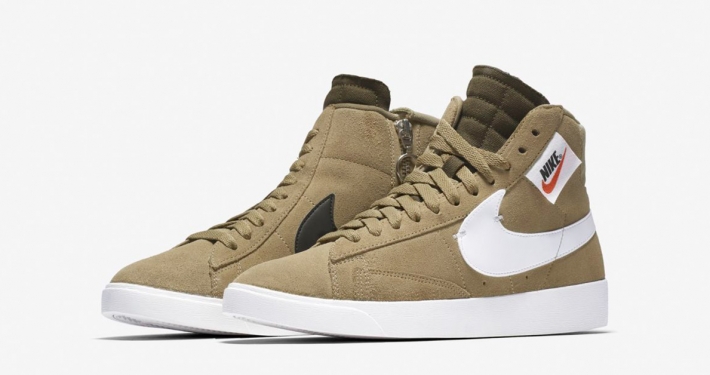 Nike Blazer Mid Rebel Neutral Olive til kvinder