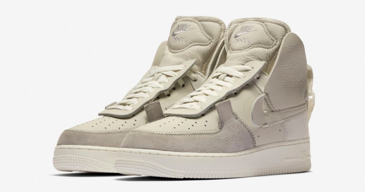 PSNY x Nike Air Force 1 High Light Bone