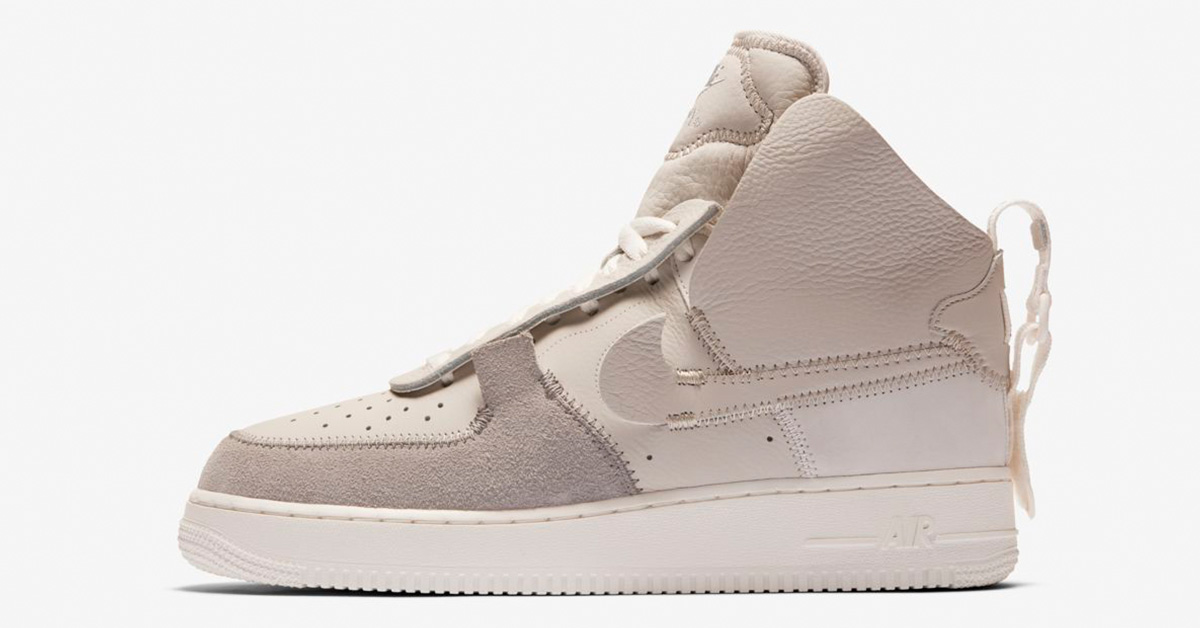 PSNY x Nike Air Force 1 High Light Bone