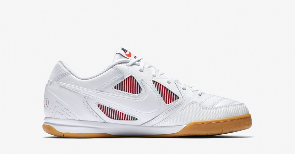 Supreme x Nike SB Gato White Gym Red