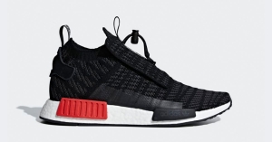 Adidas NMD TS1 Primeknit Core Black B37633