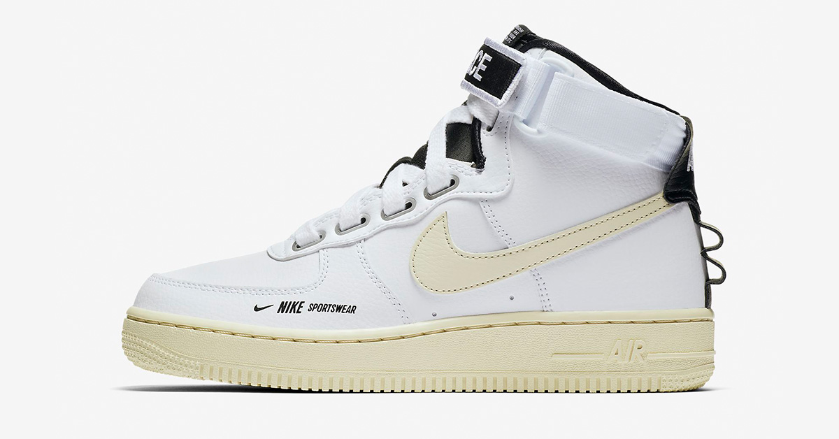 Nike Air Force 1 High Utility White til kvinder AJ7311-100