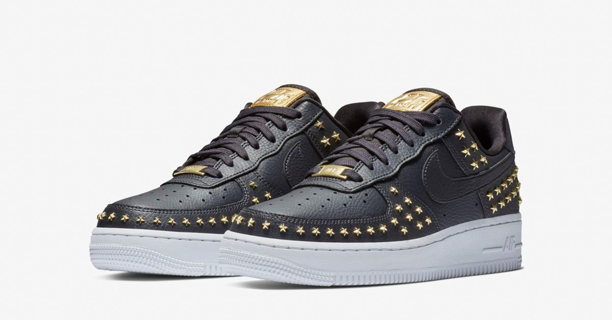 Nike Air Force 1 XX Star Studded til kvinder sort