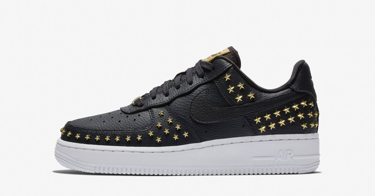 Nike Air Force 1 XX Star Studded til kvinder sort