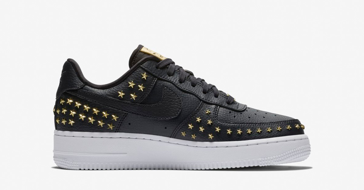 Nike Air Force 1 XX Star Studded til kvinder sort