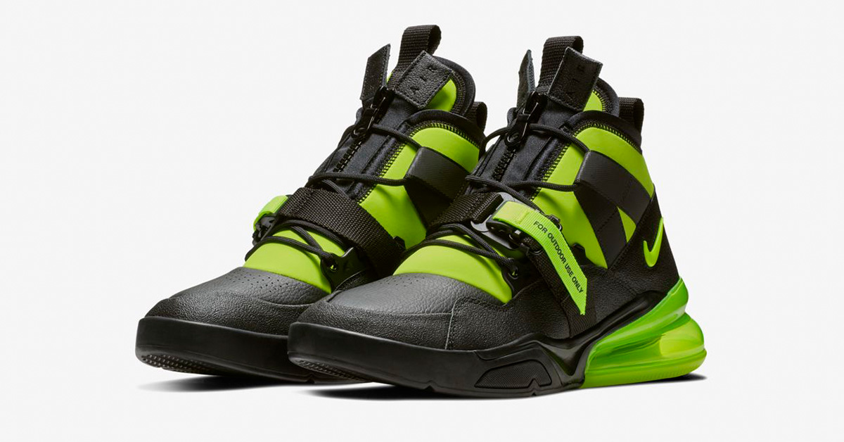 Nike Air Force 270 Utility Sort Volt