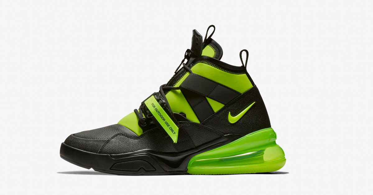 Nike Air Force 270 Utility Sort Volt