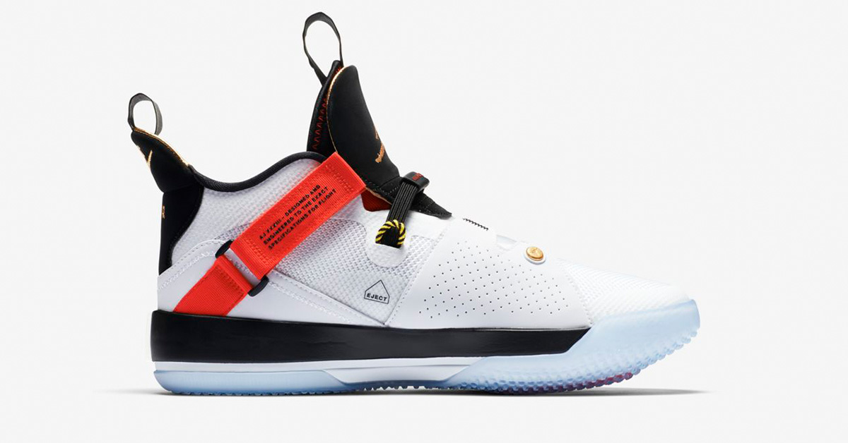 Nike Air Jordan 33 Sail Phantom Black BV5072-100