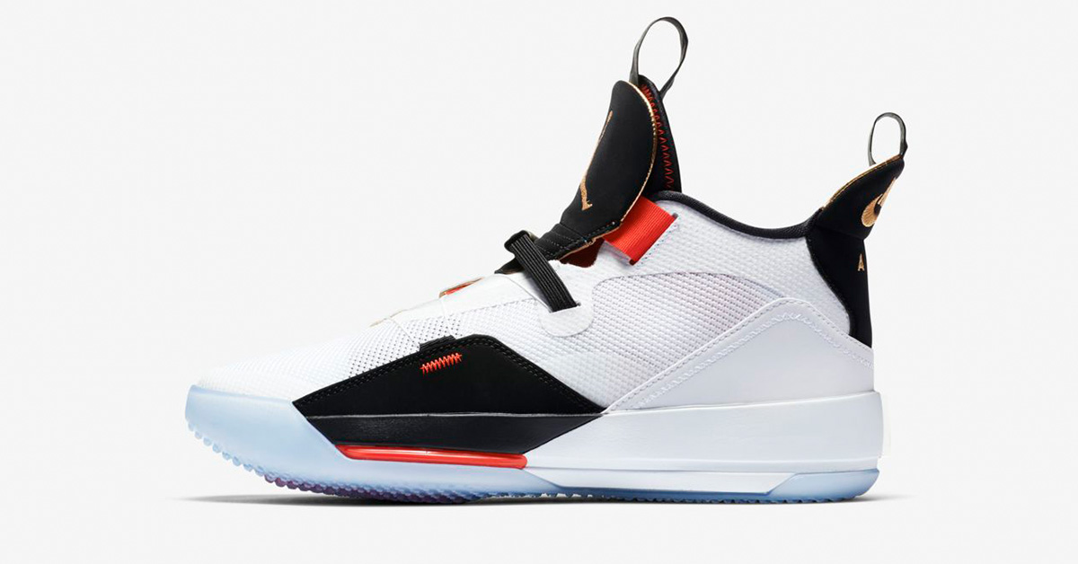 Nike Air Jordan 33 Sail Phantom Black BV5072-100