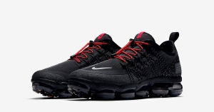 Nike Air VaporMax Run Utility Black Habanero Red AQ8810-001