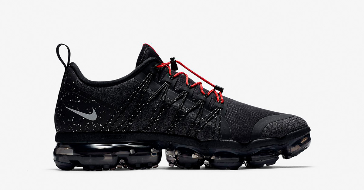 Nike Air VaporMax Run Utility Black Habanero Red AQ8810-001