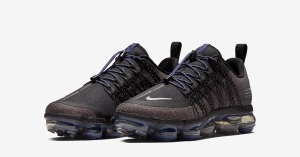 Nike Air VaporMax Run Utility Sort til Kvinder AQ8811-001