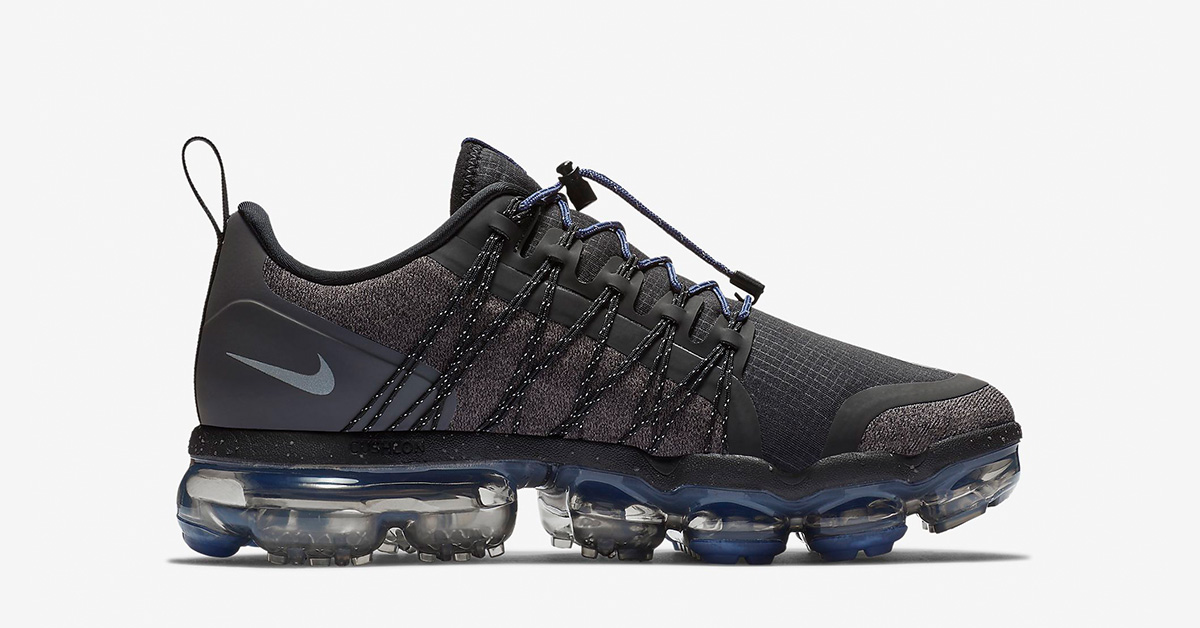 Nike Air VaporMax Run Utility Sort til Kvinder AQ8811-001