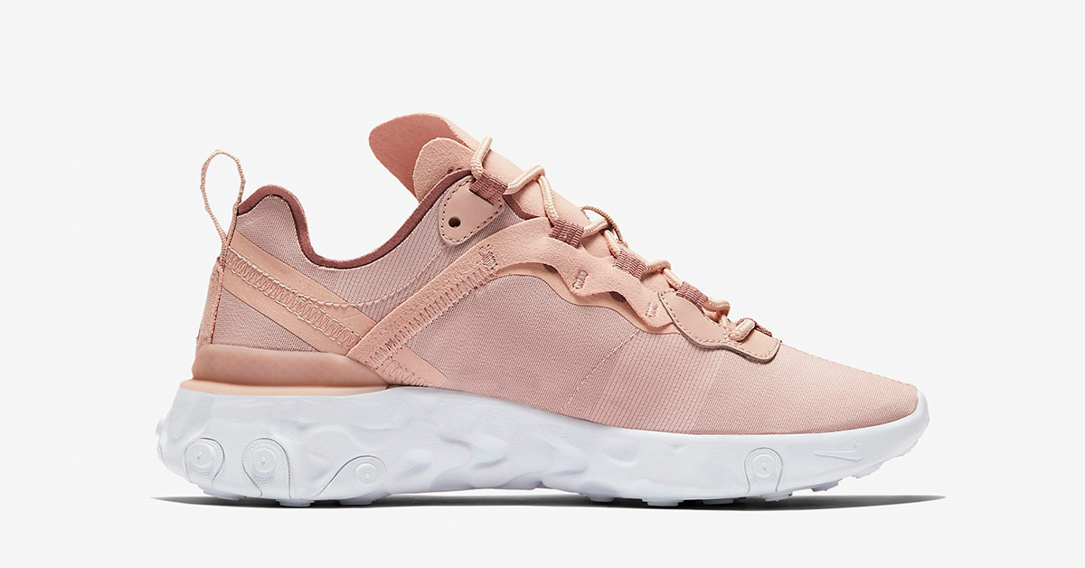 Nike React Element 55 Rosa til kvinder BQ2728-200