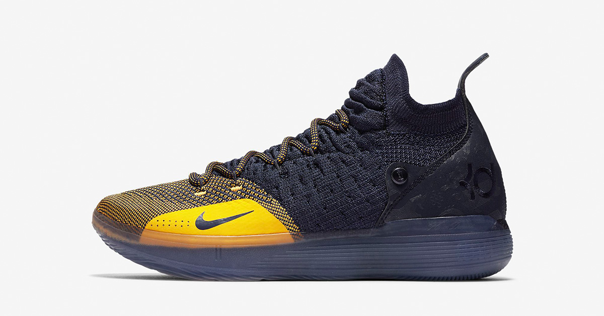 Nike Zoom KD11 College Navy University Gold AO2604-400