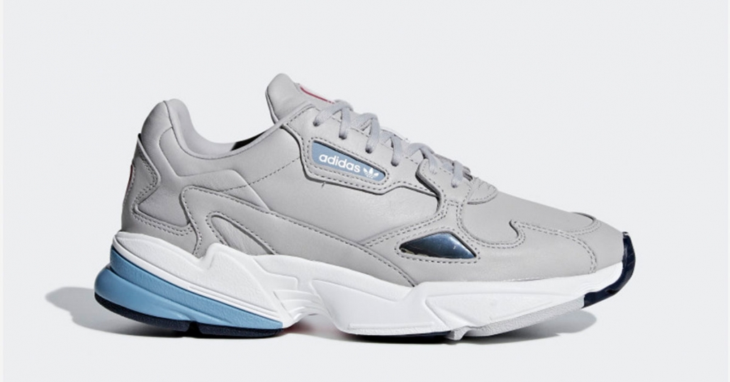 Adidas Falcon Grå Blå til kvinder