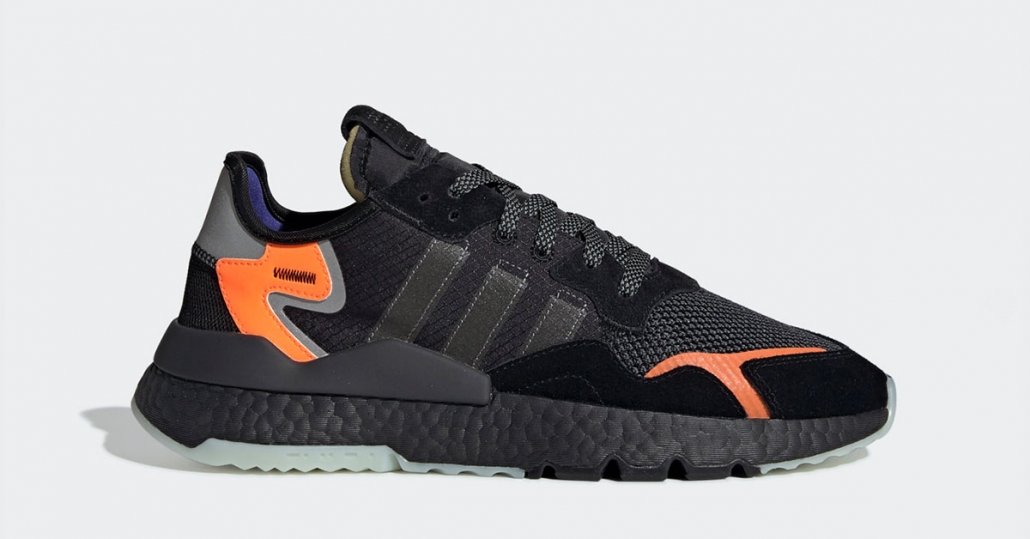 Adidas Nite Jogger Sort Orange CG7088