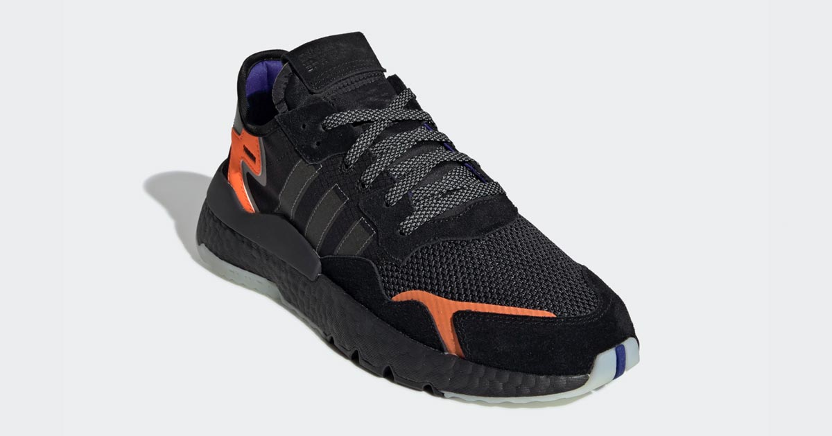 Adidas Nite Jogger Sort Orange CG7088