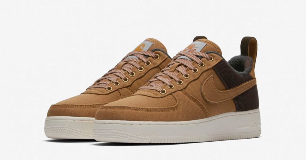 Carhartt WIP x Nike Air Force 1 Cool Sneakers