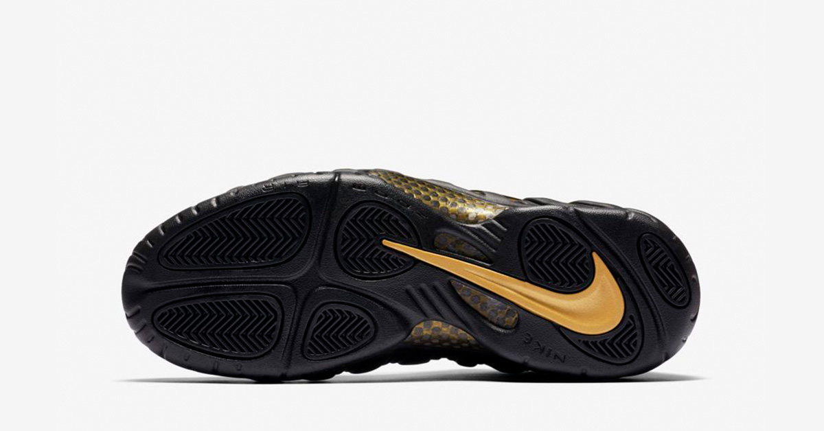 Nike Air Foamposite Pro Black Gold 624041-009