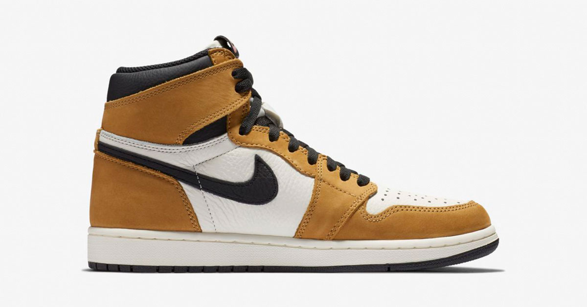 Nike Air Jordan 1 High Golden Harvest 555088-700