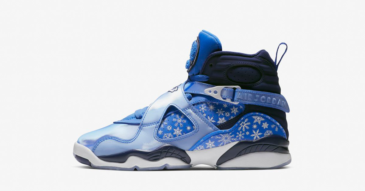 Nike Air Jordan 8 Cobalt Blaze til Børn