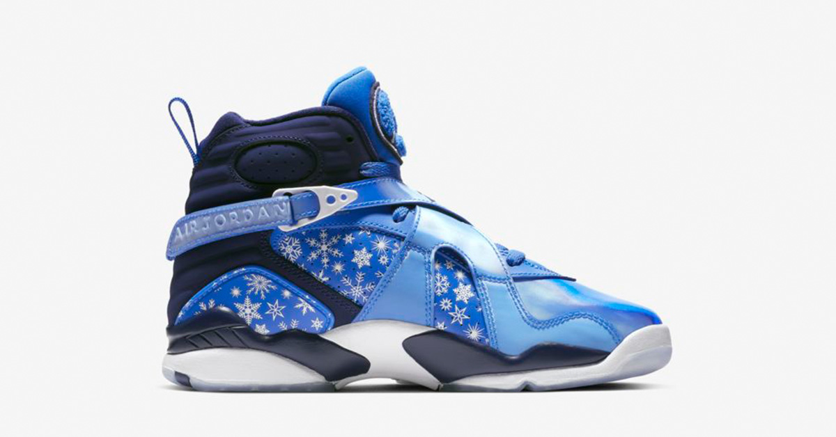 Nike Air Jordan 8 Cobalt Blaze til Børn